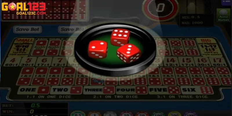 Thăng hoa cảm xúc cùng trò chơi Tài Xỉu đầy kịch tính tại casino Goal123.